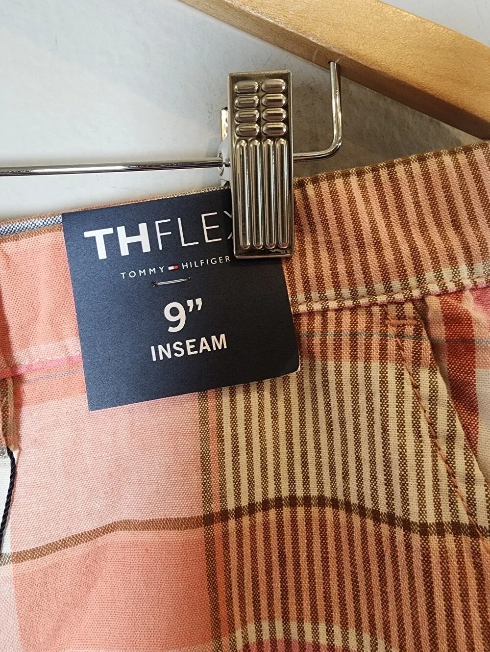 Linen Cotton NWT Tommy Hilfiger Plaid 9